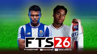FTS 26 com Endrick no Lyon,gr&aacute;ficos FHD, novas ligas,anima&ccedil;&otilde;es melhoradas. #fts26 #dslmgames #fts 