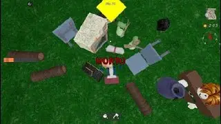 Jogando 99 noites no Roblox