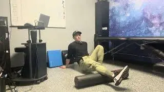 Calf Foam Rolling