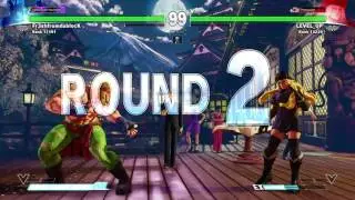 SFV - Fr3shfrumdablock (Alex) Vs LEVEL_UP (Kolin)