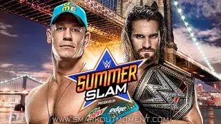 John Cena vs. Seth Rollins|Summerslam 2015|Espa&ntilde;ol Latino HD_la vaca luchona