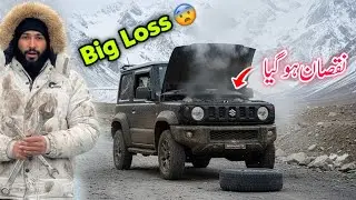 Big Loss 😱 | Jimny Broke Down in Skardu’s Deadliest Mountains