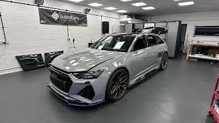 2022 Audi RS6 Door panel/door card/mirror/handle/trim removal