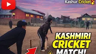 Kashmiri Cricket with very strict rules 