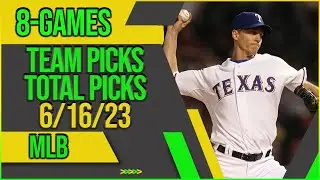 Free Daily MLB Picks 6/16/23 MLB Picks and Predictions Today