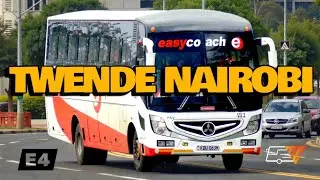 Msafiri Trips | Let's Travel to Nairobi City | On board Easy Coach FUSO FJ bus 