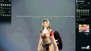 Vindictus Europe Closed Beta Character creation Fiona - MMO HD TV (1080p)