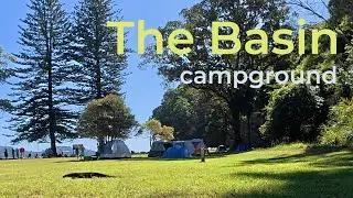 Overnight at The Basin campground