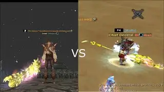 Silkroad Online Hemera Pvp |  Chewbacca   vs   Trash Spear Bossman