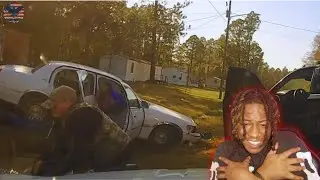 I Wasn&rsquo;t Ready For These Police Dashcam Moments&hellip; INSANE PIT Maneuvers (REACTION)