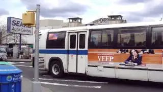 MTA Bus Company: RTS NovaBus #9124 Q11 & Orion 05.501 #163 Q52 LTD @ Hoffman Dr & Woodhaven Blvd!