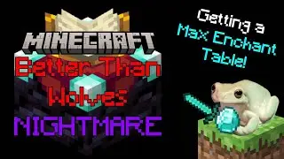 Getting a MAX ENCHANT TABLE in Minecraft's Hardest Mod in HARDCORE! || BTW NM Mode