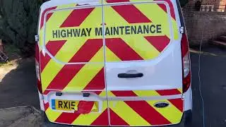 How to remove sign writing decal from ford connect van