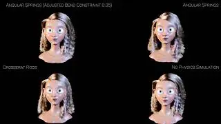 Unreal Engine 4.25: Xgen Hair Simulation (Long Hair)
