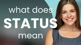 Status &mdash; STATUS definition
