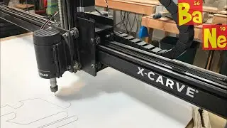 Cutting Giant Foam Board on X-Carve CNC Router for Xanders Project! - @Barnacules