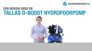 Tallas D-BOOST Hydrofoorpomp - Review