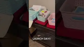40+ orders on launch day! thank you! #launchday