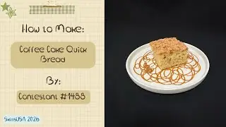 #1488 - SkillsUSA Baking and Pastry Arts 2026 |Video Entry|