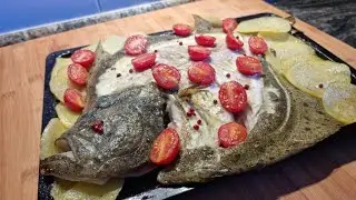 Cómo hacer Rodaballo al Horno con Patatas - ✅ Rodaballo al Horno - receta fácil