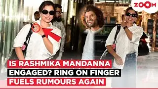 Is Rashmika Mandanna ENGAGED to Vijay Deverakonda? RING on her FINGER leaves fans wondering