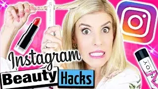 TESTING INSTAGRAM BEAUTY HACKS!!