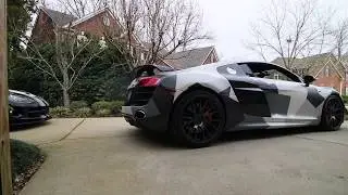 VINGIGGS & HIS 800HP SUPERCHARGED R8!!! | Trailer Clip