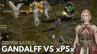 server battle: gandalff vs xPSx | Legend of Ymir