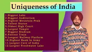 Uniqueness of India