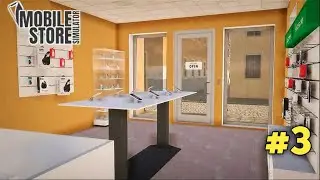 DEVELOPER FORGET SAVE OPTION IN THE GAME 😂😂 - MOBILE STORE SIMULATOR - Gameplay #3 #views