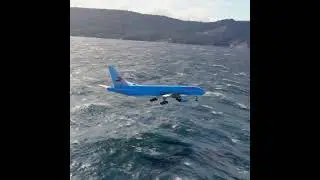 plane landed in bad weather 201