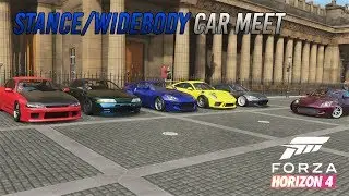 Forza Horizon 4 | Widebody 350Z Stance Build | Stance/Widebody Car Meet - Cruising & Drifting/Tandem