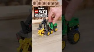 LEGO 42218 Functions | LEGO John Deere 1470H Wheeled Harvester | LEGO Technic 2026 Showcase