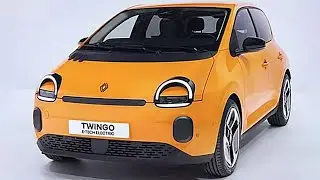 Новый Renault Twingo Electric 2025 года просочился в сеть перед запуском &mdash; самое милое возвращени...