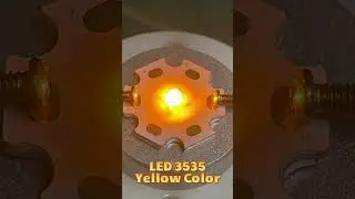 High Power LED Chip 3535 Yellow | Bright & Reliable Lighting
