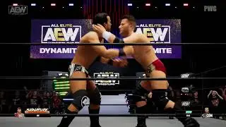 MJF vs Adam Cole - AEW Fight Forever (Gameplay)