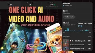 🔥 One-Click AI Magic! এক ক্লিকে Cartoon ভিডিও বানান! 🎬  with Voice in Seconds! | 2025 Tutorial