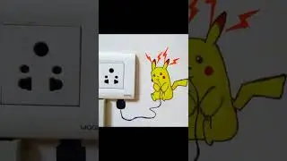 simple and unique painting design on wall switch 🔄