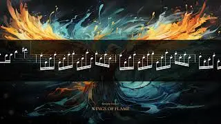 Sergey Ivanov - Wings of Flame (Animated Sheet Music)