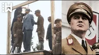 &Ouml;ffentliche Hinrichtung eines Nazi-Generals, der Hunderttausende ermordete und dann&nbsp;um&nbsp;Gnade&nbsp;flehte