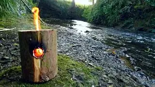 How To Make A Wooden Rocket Stove