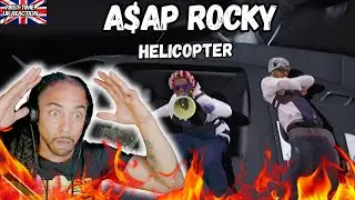 A$AP ROCKY IN FULL G.T.A. MODE 🔥 | Helicopter Official Video | First Time Uk Reaction |
