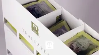 Modernist Designed Teabag Rack | TEALEAVES