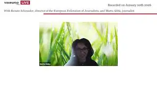 Voxeurop Live | Journalism, a profession under fire