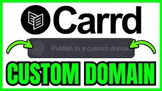 How To Link CUSTOM DOMAIN NAME To Carrd.co Website (QUICK & EASY) 2026