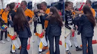 Oscar Piastri&rsquo;s family consoles him after unlucky P4 finish at the #BritishGP