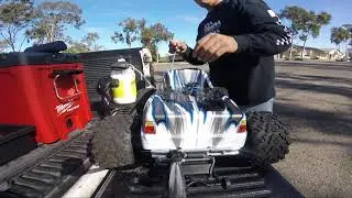 Traxxas Nitro T Maxx 3.3 Top speed run  #traxxasracing #traxxaslife #rcnitro 