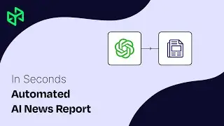 Automated AI News Report | In Seconds