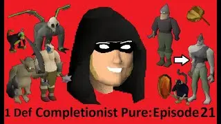 The 1 Def Completionist Pure Episode 21 (Monkey Madness 2 on a 1 Defense/Defence Pure)