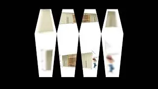 Guarda-roupa Casal 6 Portas com P&eacute;s com Led Imperatriz Reflecta 100% Mdf Off White